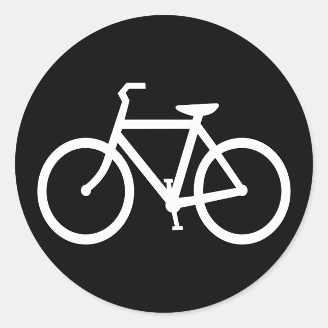 Sticker Rond Bicyclette (Devant)
