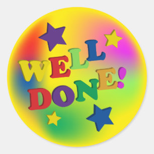 Sticker Rond Bien Fait !