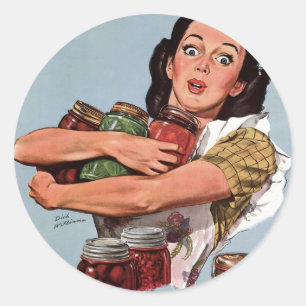 Sticker Rond "Bien Sûr Que Je Peux !"