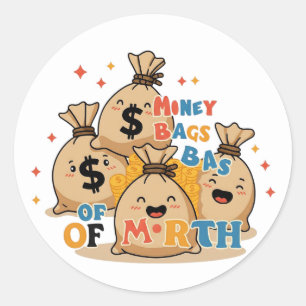 Sticker Rond Bien sûr, voici une image d'un design de t-shirt a