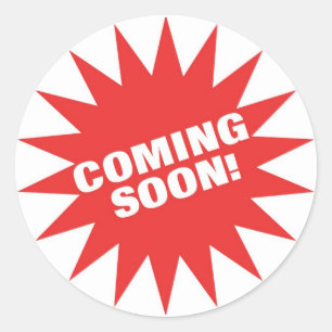 Sticker Rond Bientôt disponible