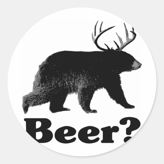 Sticker Rond Bière ? (Devant)