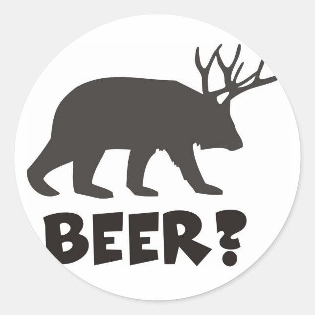 Sticker Rond bière ? (Devant)