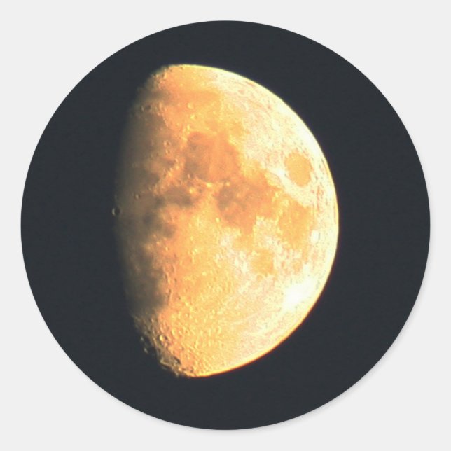 Sticker Rond Big Old Moon stcna (Devant)