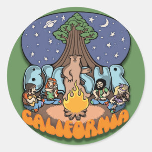 Sticker Rond Big Sur III