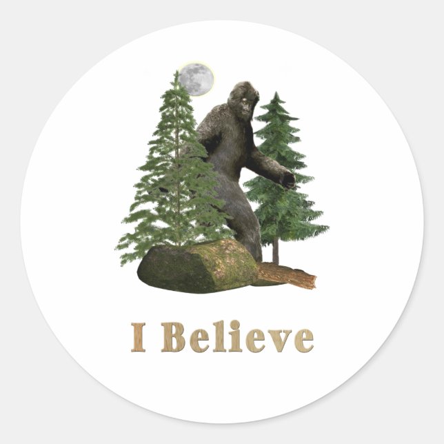 Sticker Rond Bigfoot (Devant)
