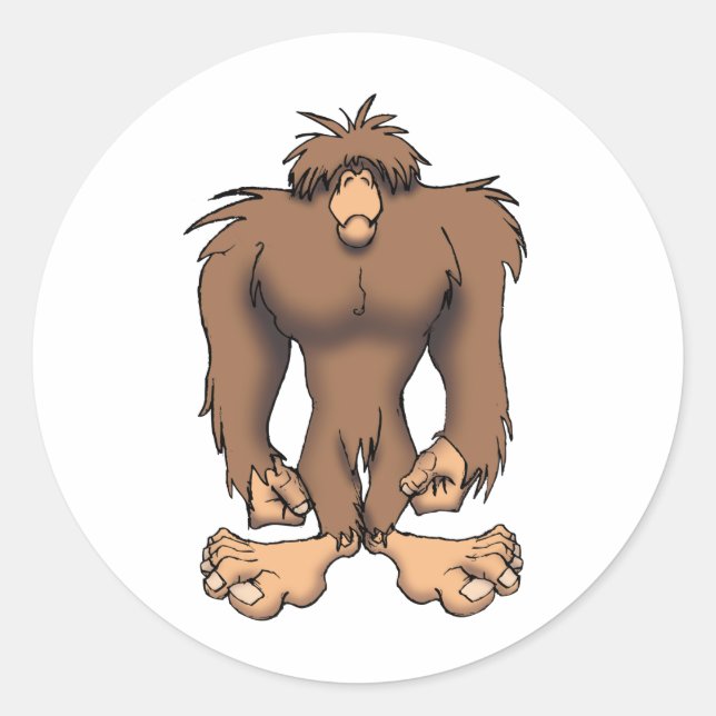 STICKER ROND BIGFOOT (Devant)