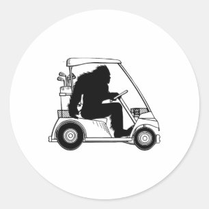 Sticker Rond Bigfoot Golf Tee