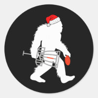 Bigfoot Père Noël Disque Golf Disque de Noël Golfe