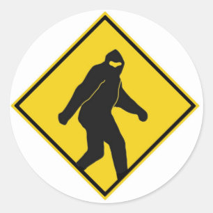 Sticker Rond Bigfoot Xing