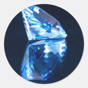 Sticker Rond Bijoux d'autocollant