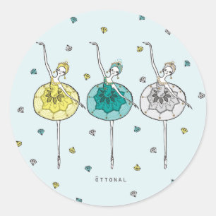 Sticker Rond Bijoux Stecker