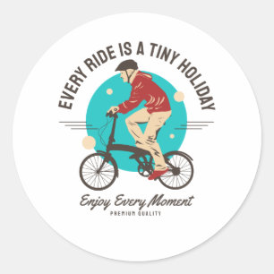 Sticker Rond Bike Lover