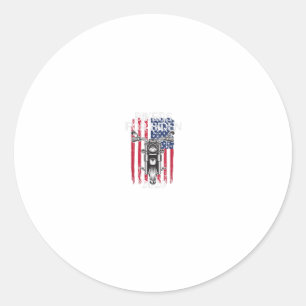 Sticker Rond Bikers Pour Biden 2020 Moto Support