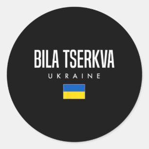 Sticker Rond Bila Tserkva Ukraine
