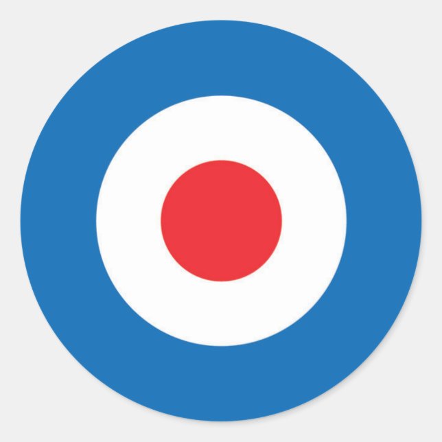 STICKER ROND BILLETS CIBLES MOD FEUILLE DE VINGT (Devant)