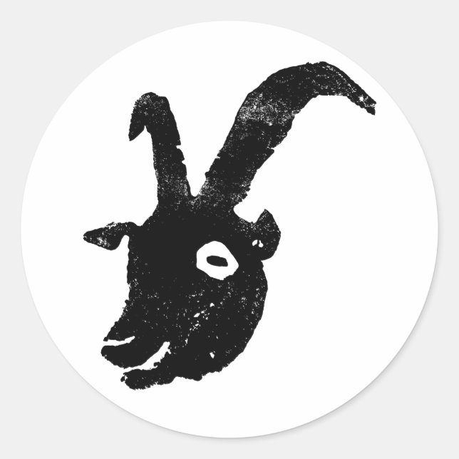Sticker Rond Billy Goat Potato (Devant)