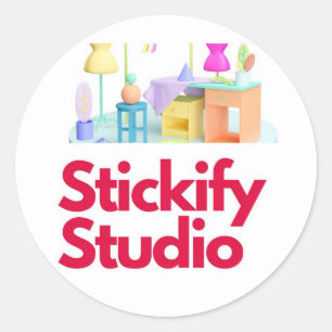 Sticker Rond Bio/description (pour le magasin ou le profil) :