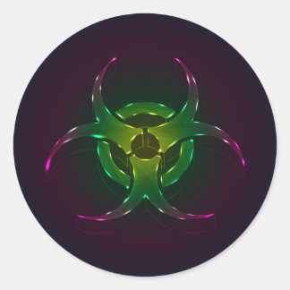 Sticker Rond Biodanger