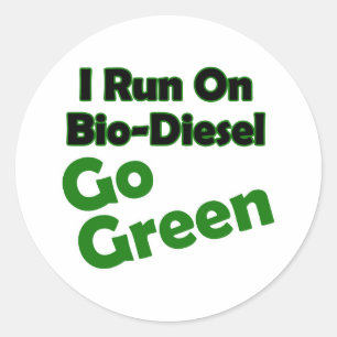 Sticker Rond biodiesel