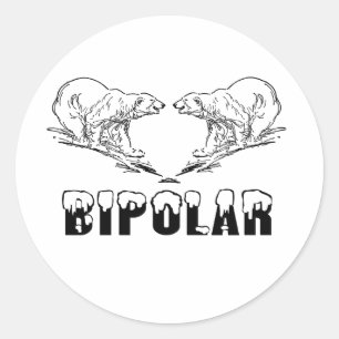 STICKER ROND BIPOLAIRE