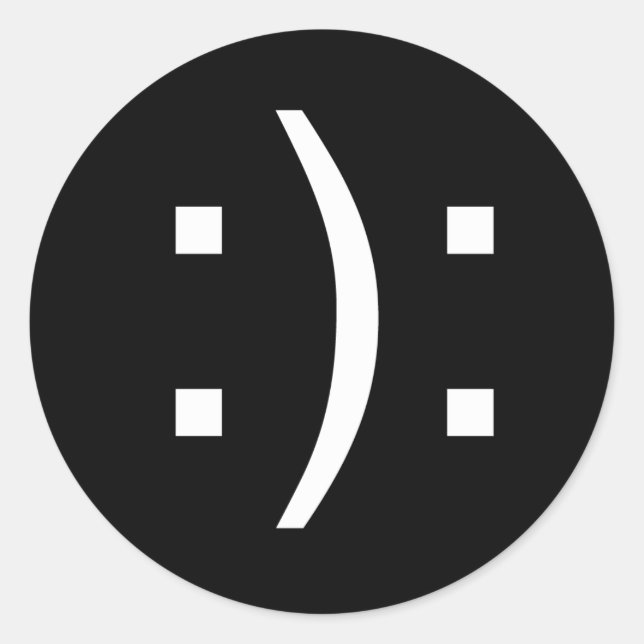 Sticker Rond Bipolaire (Devant)