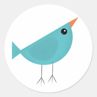 Sticker Rond Birdy
