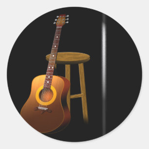 Sticker Rond Bis de attente