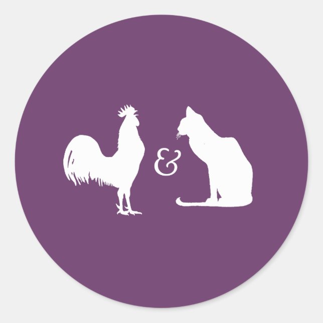 Sticker Rond Bisexualité (Devant)