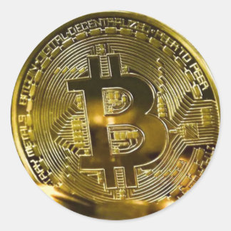 Sticker Rond bitcoin