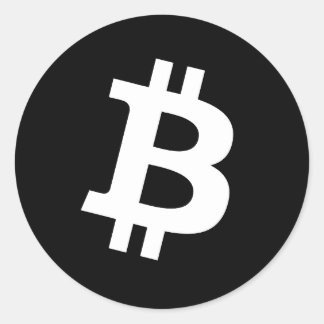 Sticker rond Bitcoin