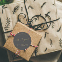 BLAIRE Moderne Calligraphie Mariage Merci doux