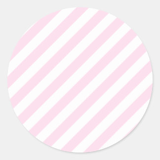 Sticker Rond Blancs et roses clairs.