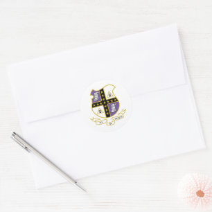 Sticker Rond Blason de Mu Phi Epsilon