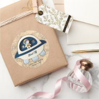Blast Off ! Baby shower d'astronautes Vintages