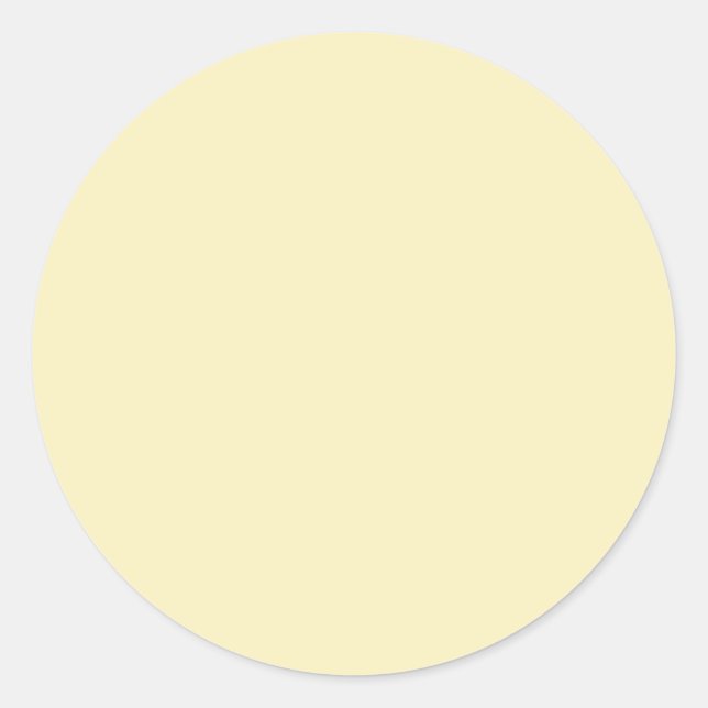 Sticker Rond Bleu (couleur solide) (Devant)
