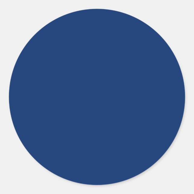 Sticker Rond Bleu d'Arizona (Devant)