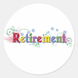 Sticker Rond Bliss retraite