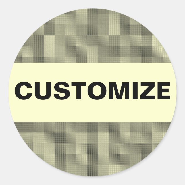 Sticker Rond Blocs (Devant)