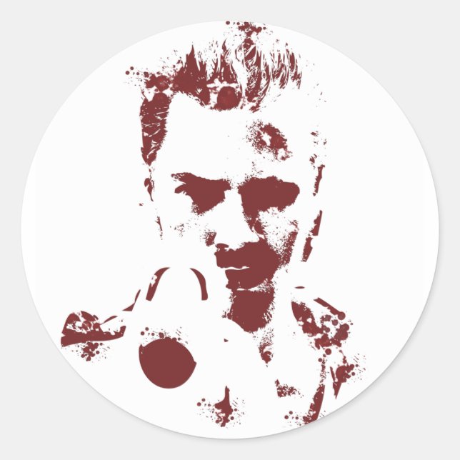 Sticker Rond Bloody Rob & Lewis (Devant)