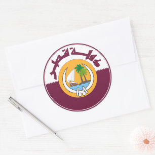 Sticker Rond blouson d'armes classique rond