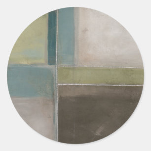 Sticker Rond Blues de Dusk II