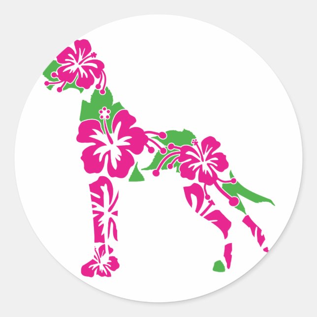 Sticker Rond Bluetendogge (Devant)