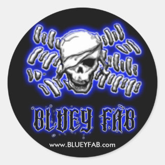 Sticker Rond BlueyFab Round LG