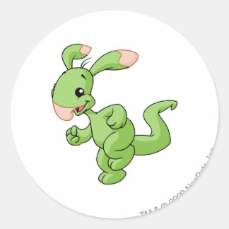 Sticker Rond Blumaroo Green
