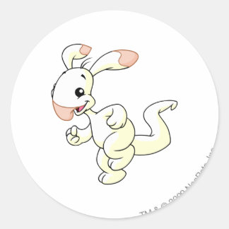 Sticker Rond Blumaroo White