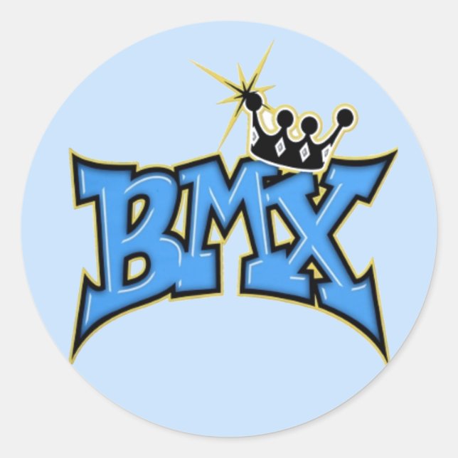 STICKER ROND BMX (Devant)