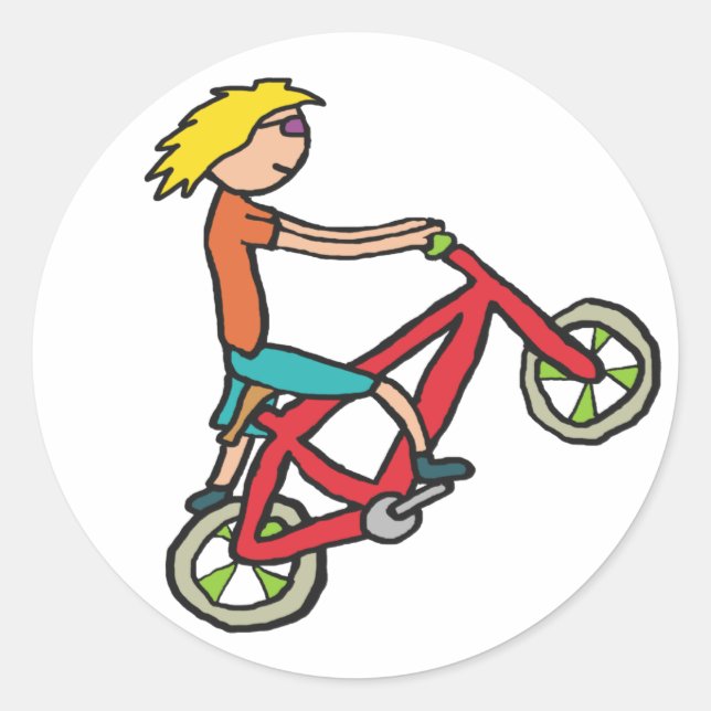 STICKER ROND BMX (Devant)