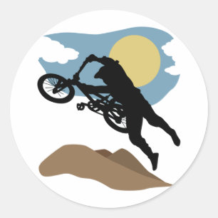 STICKER ROND BMX