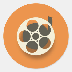 Sticker Rond bobine de film